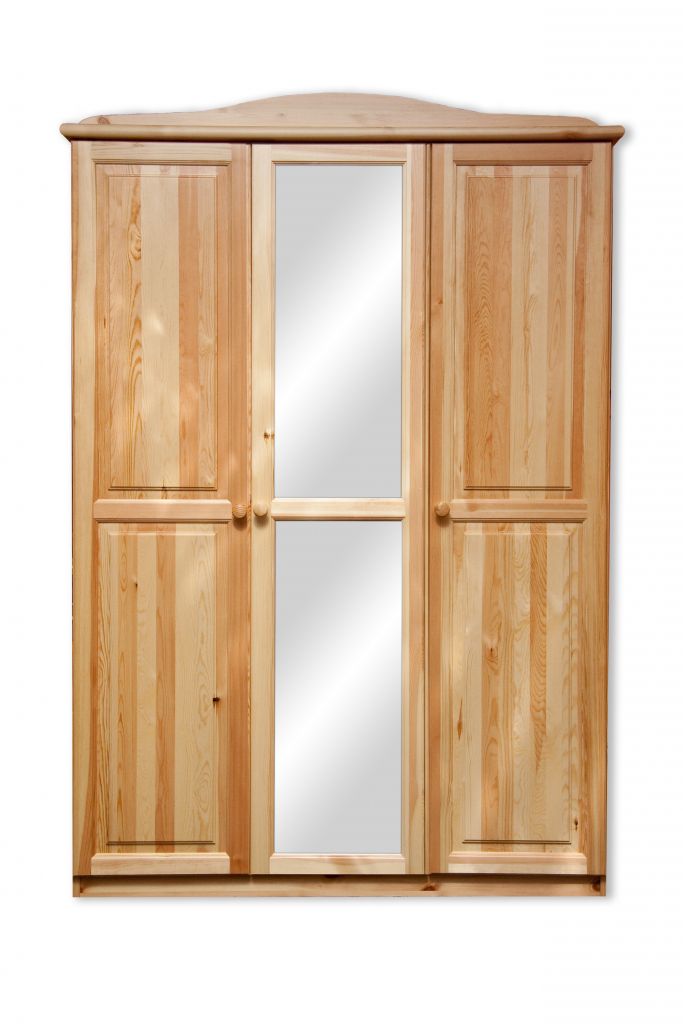 3 ajtós tükrös szekrény